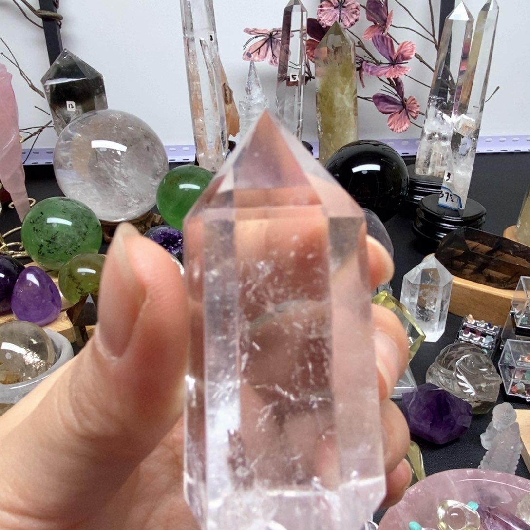 未镶嵌水晶珠宝半成品