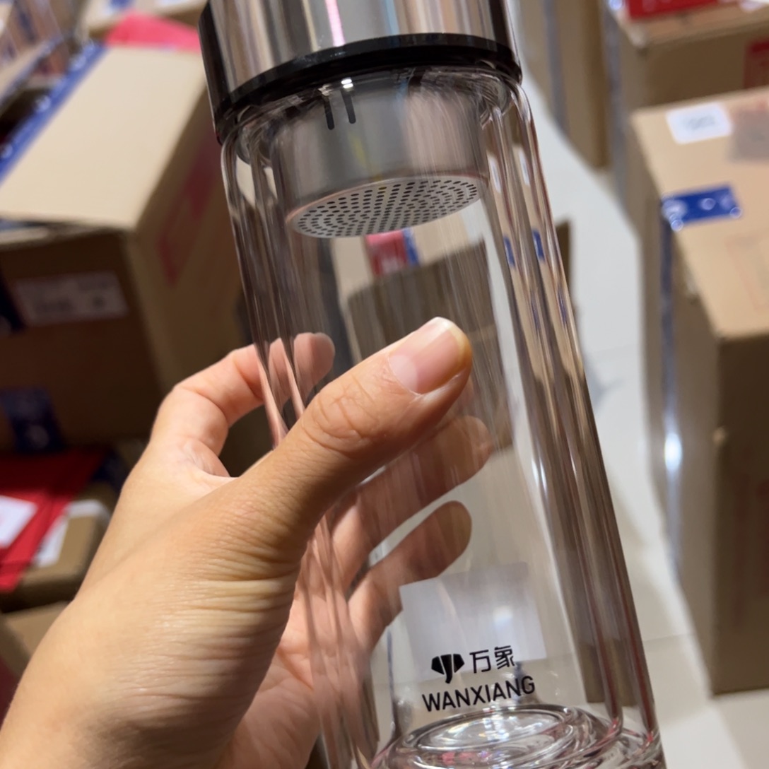 万象时空知了v929玻璃杯430玻璃杯➕被套