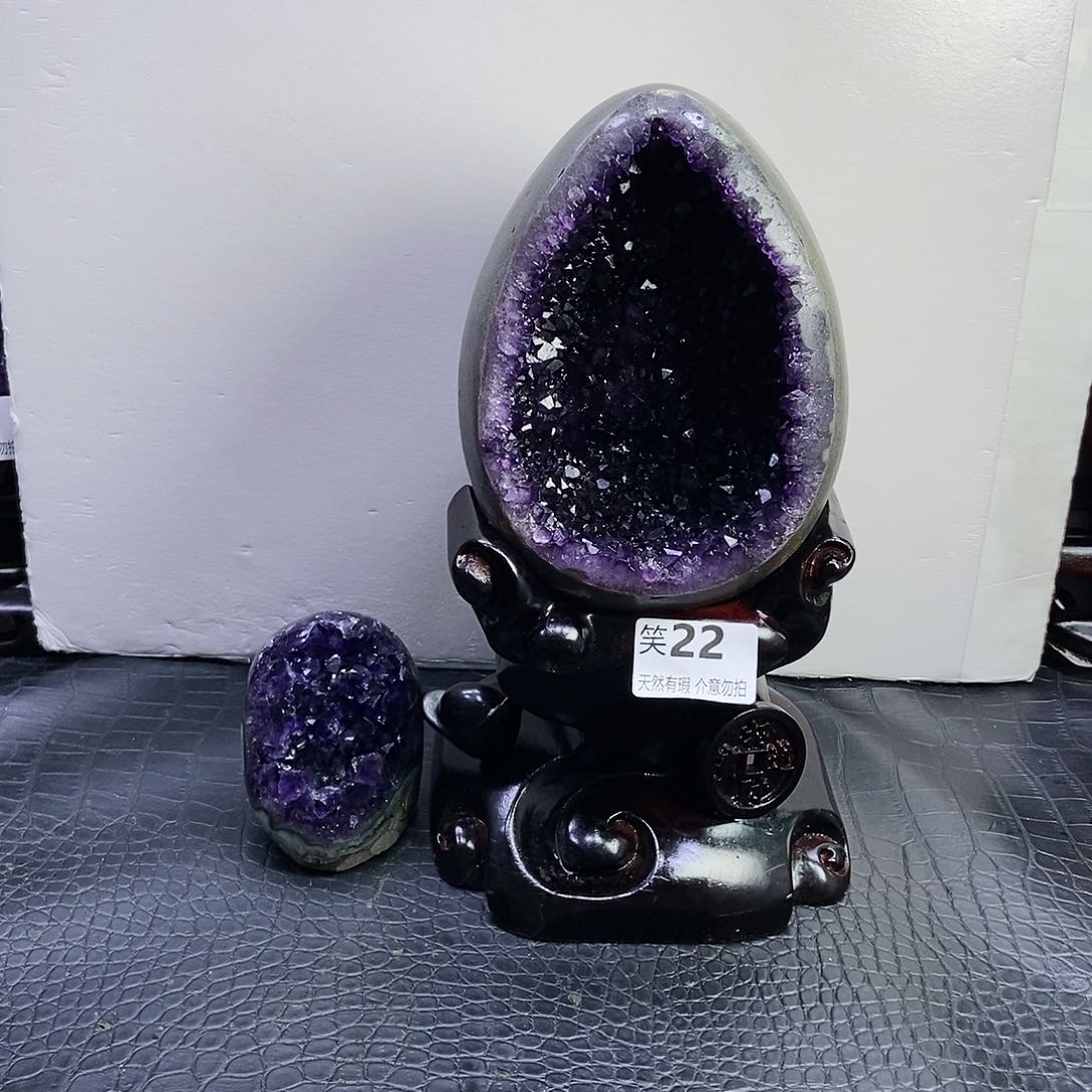 【闪购商品】未镶嵌紫晶大型摆件（非配饰）芬**泡