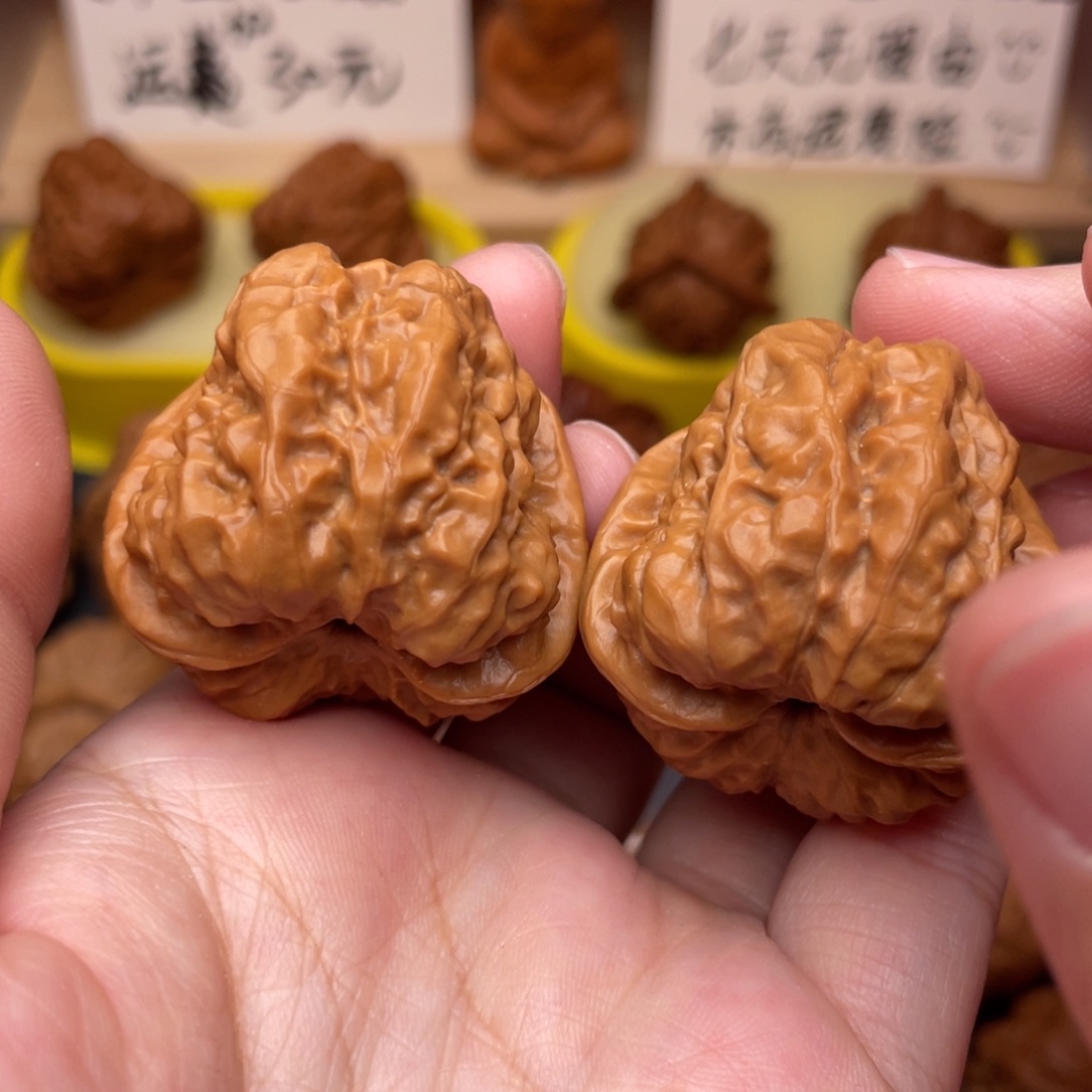 文玩核桃把件蛤蟆35