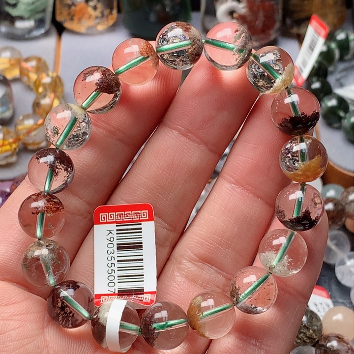 水晶手串未镶嵌天然