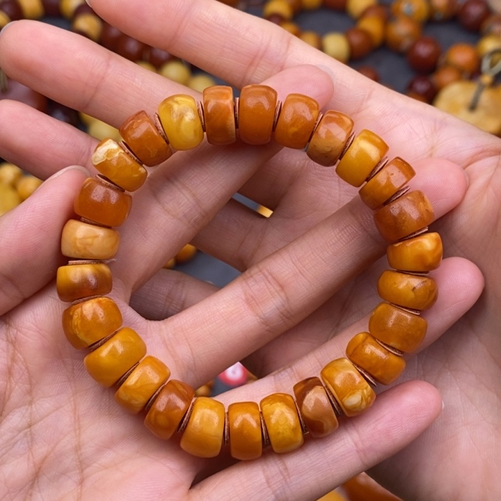 琥珀未镶嵌裸石蜜蜡M