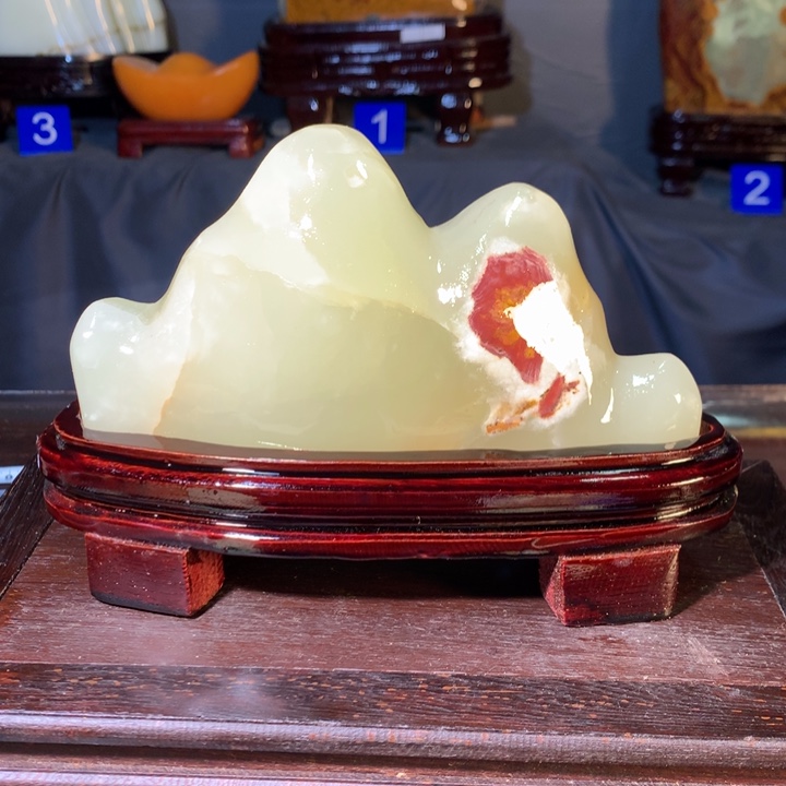 健***翔石材天然原石摆件