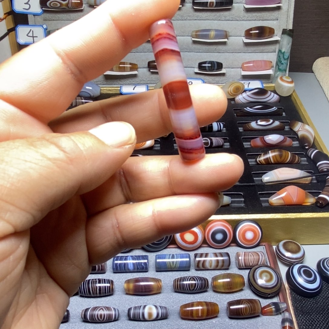 玛瑙/玉髓合金珠宝半成品