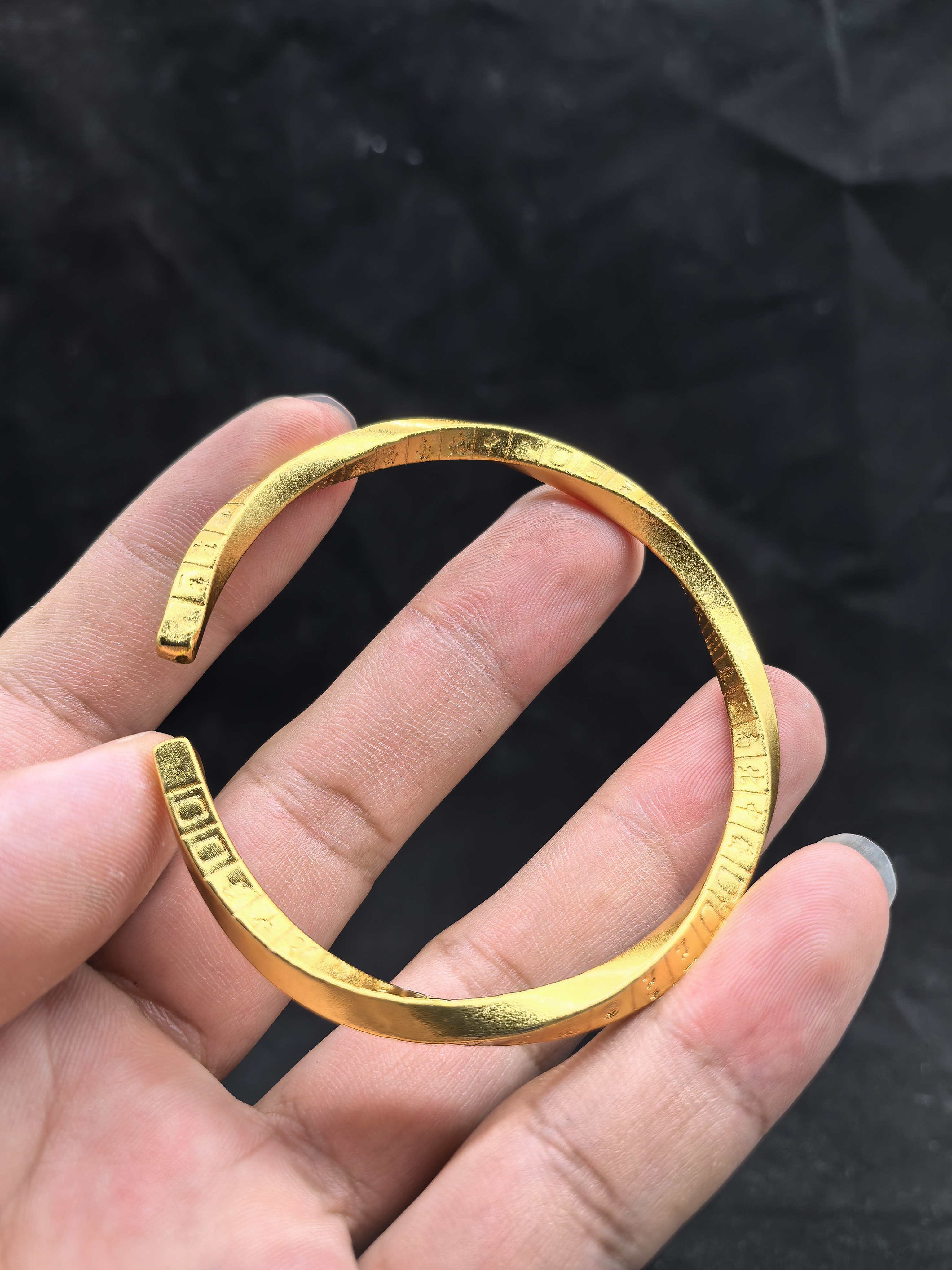 Y8-云尚精工麻将四方吉言手镯