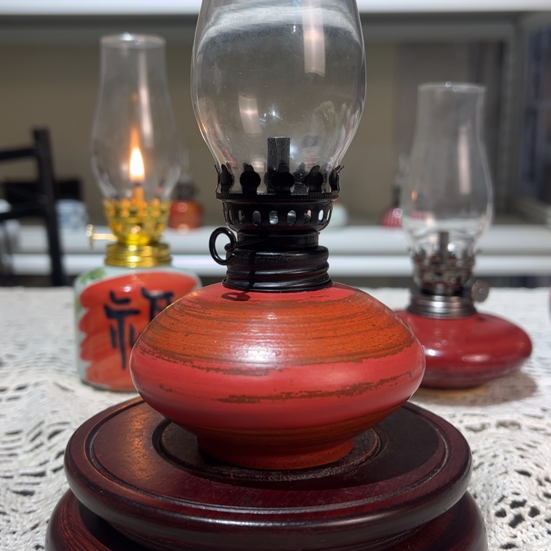 摆件景德镇陶瓷香薰灯