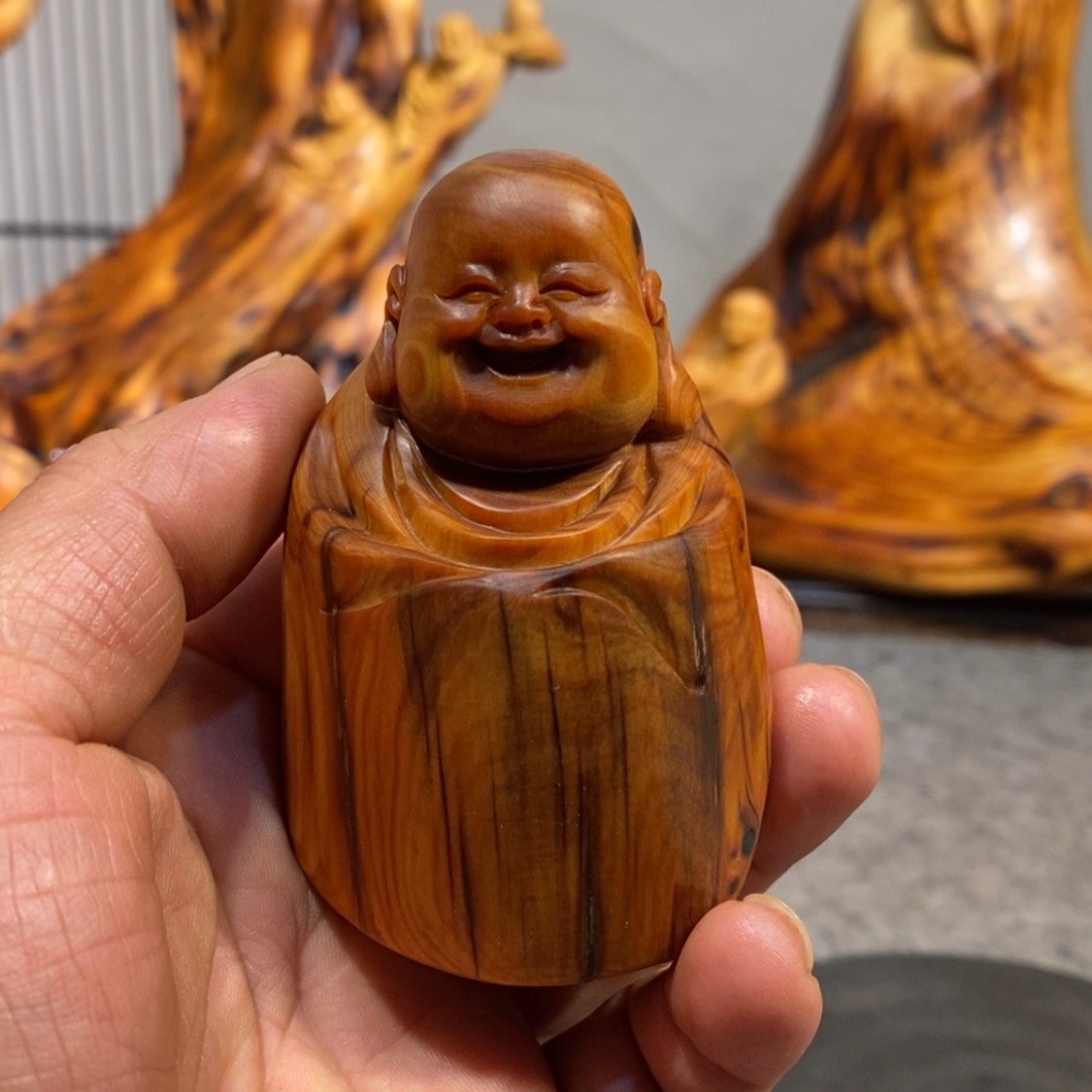 【闪购商品】柏木（崖柏）根雕木雕工艺品摆件家居厂家直销手把件