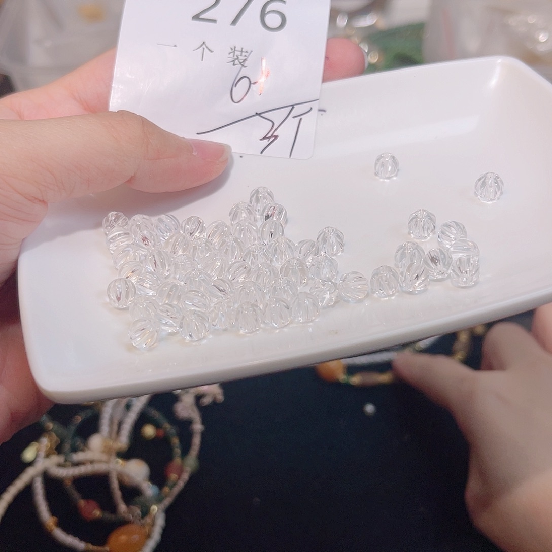 未镶嵌珠宝半成品水晶276 。      