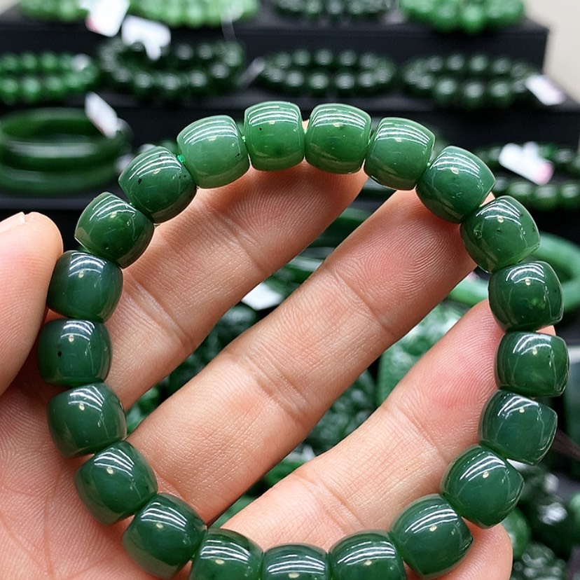 【闪购商品】和田玉（碧玉）手链未镶嵌