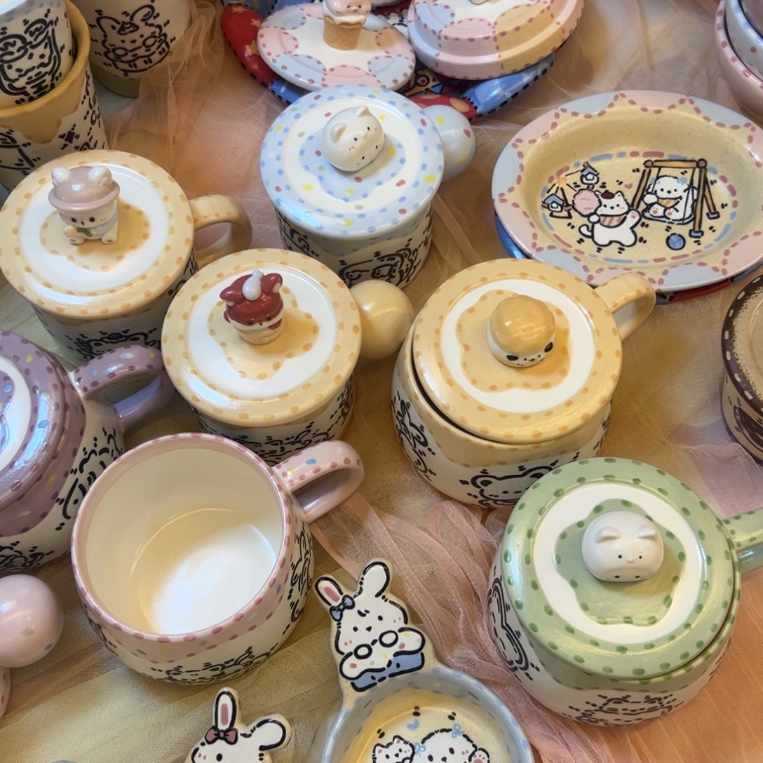 摆件手做陶瓷哈哈哈哈