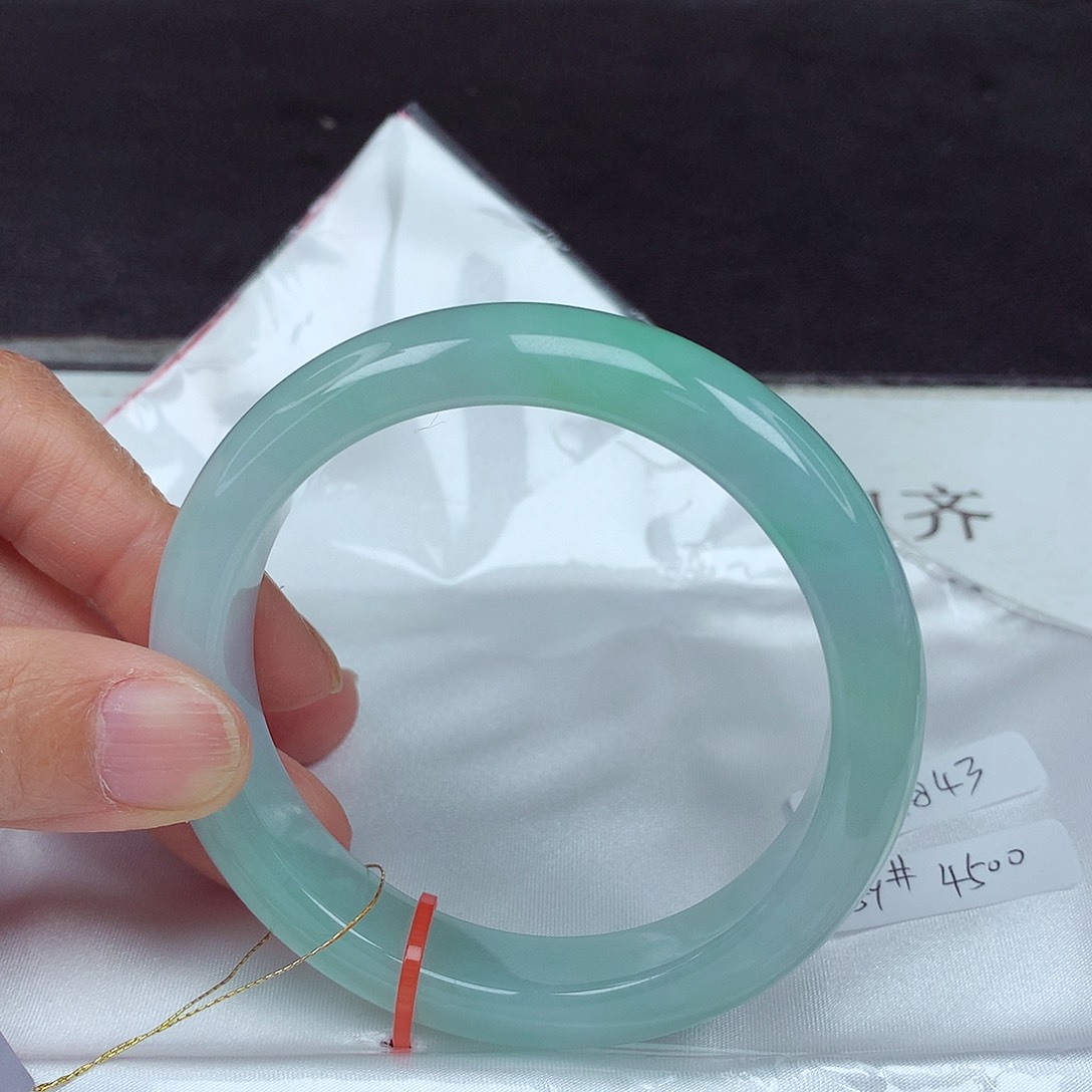 未镶嵌手镯翡翠59圈4843