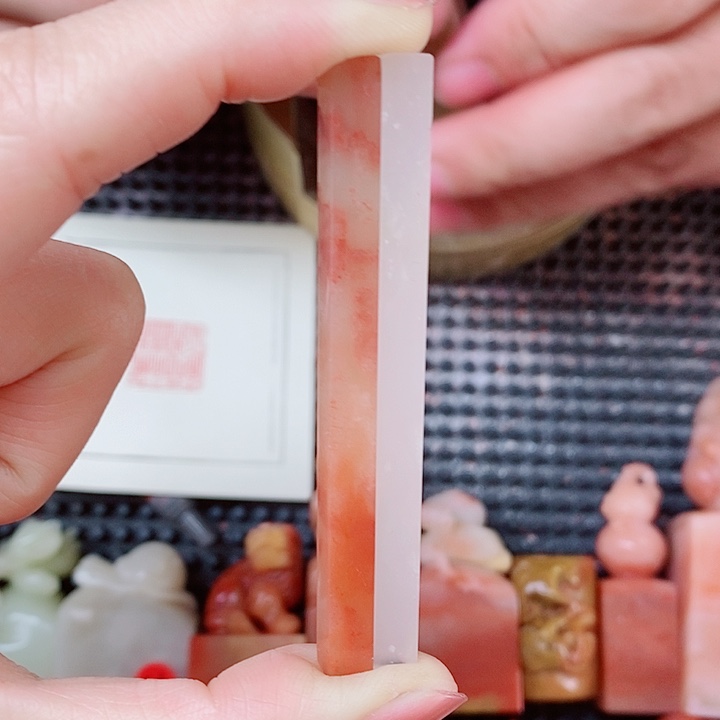 老挝石书画作品牙签章