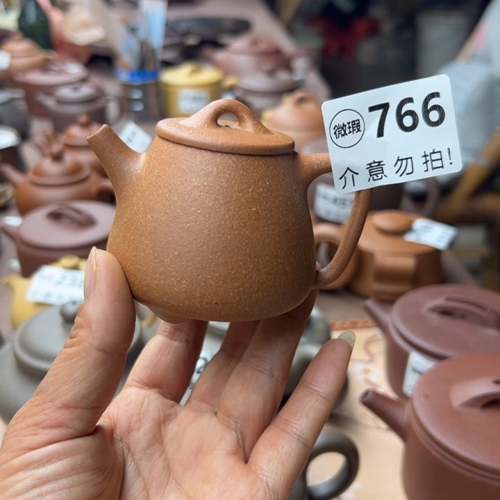 茶壶紫砂降坡泥半手110