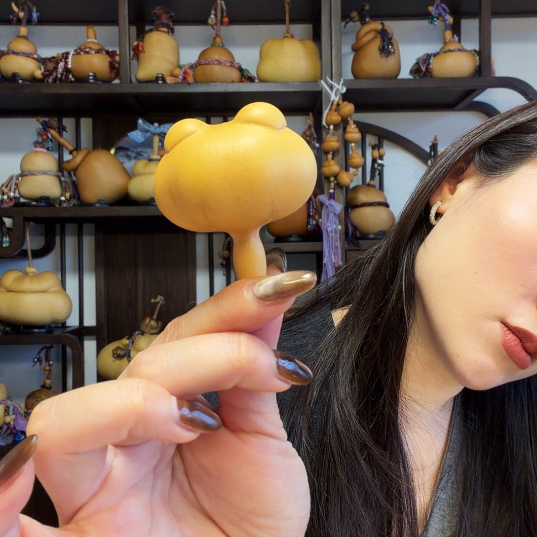 S***u呱呱来财葫芦把件