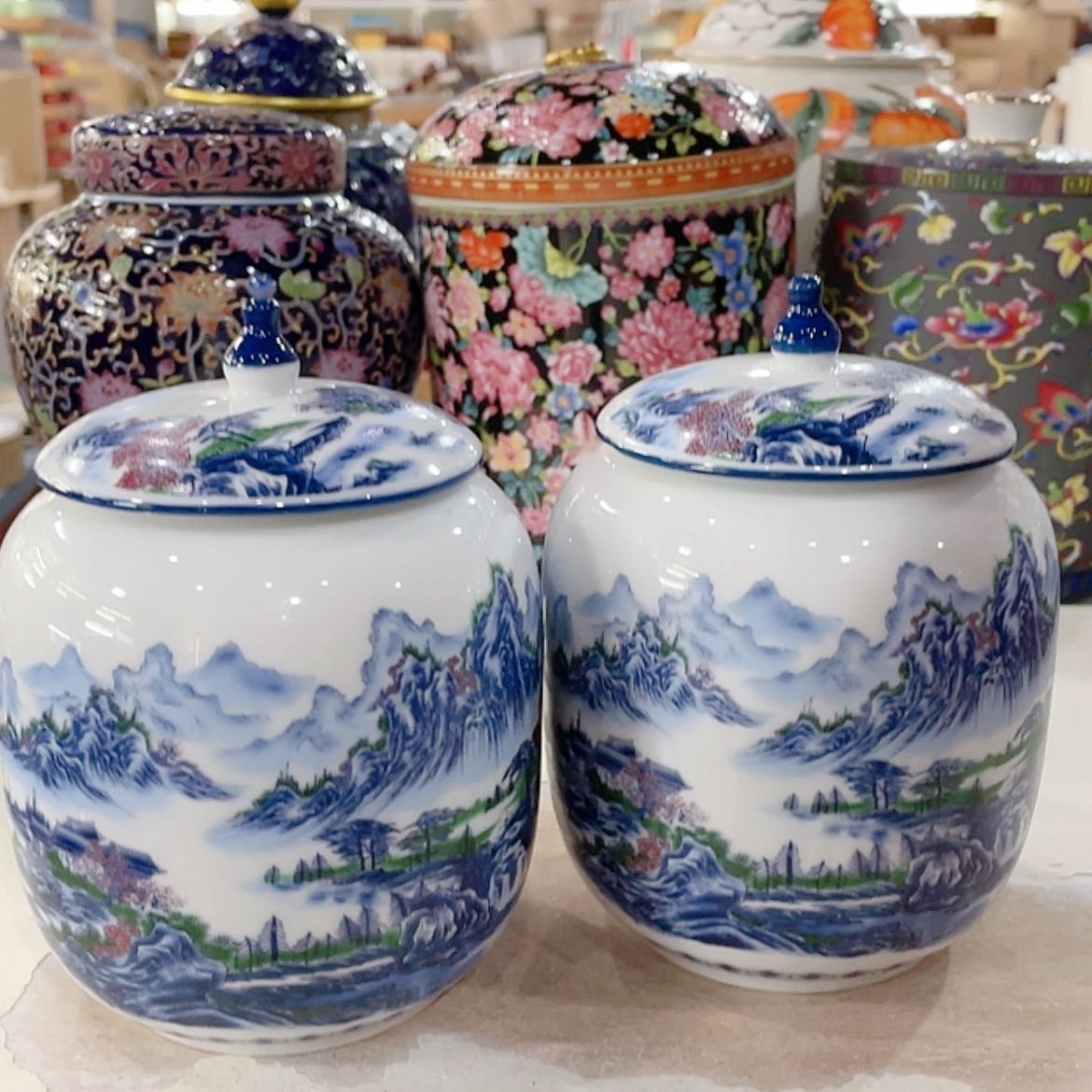 【闪购商品】罐陶瓷茶叶罐密封罐