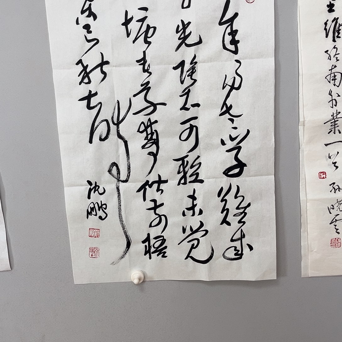 书法沈老师书法作品