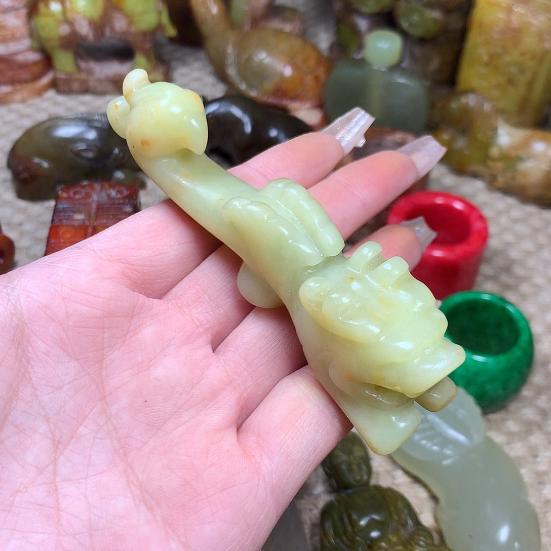 白玉菩提吊坠挂件