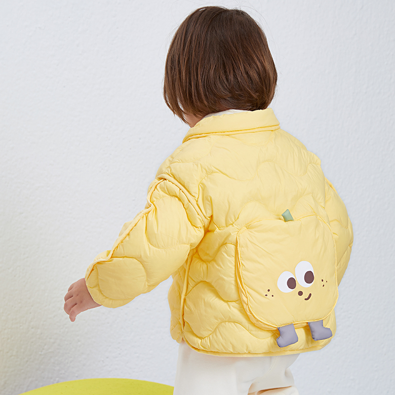商场同款】儿童轻薄羽绒服2025新款婴幼儿保暖外套小童秋冬女宝