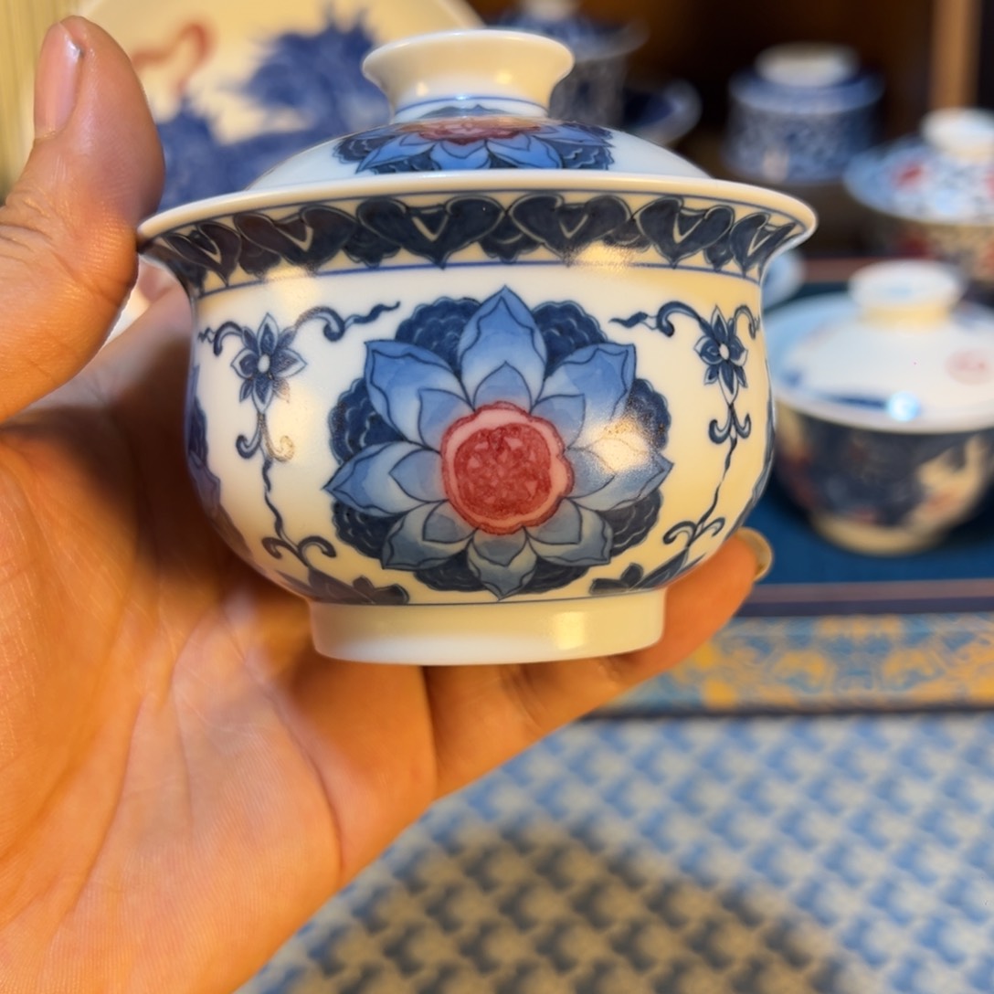 摆件景德镇茶器百宝箱