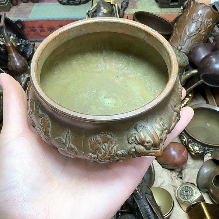 铜材质文玩客厅家具摆件