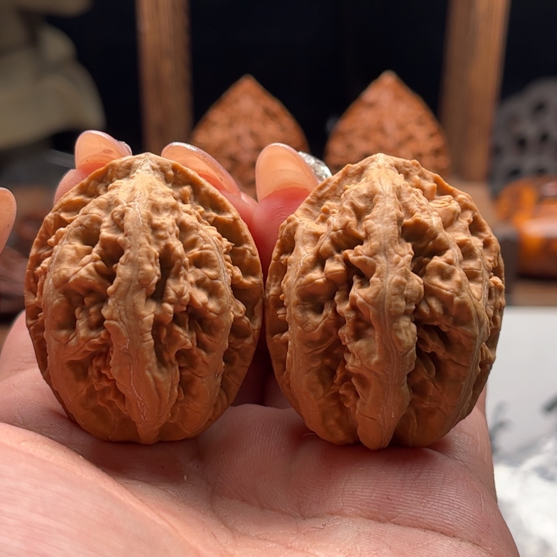 文玩核桃把件奉*关东木子家楸大胖103