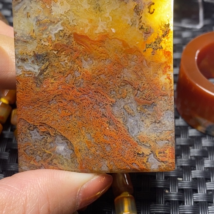 玛瑙/玉髓颈饰未镶嵌❄️****