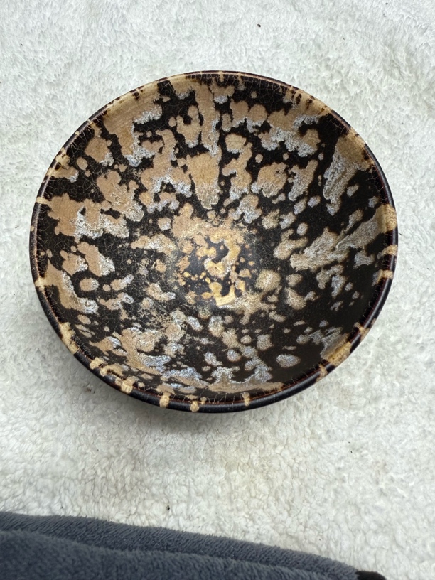 吉州窑窑变釉小碗