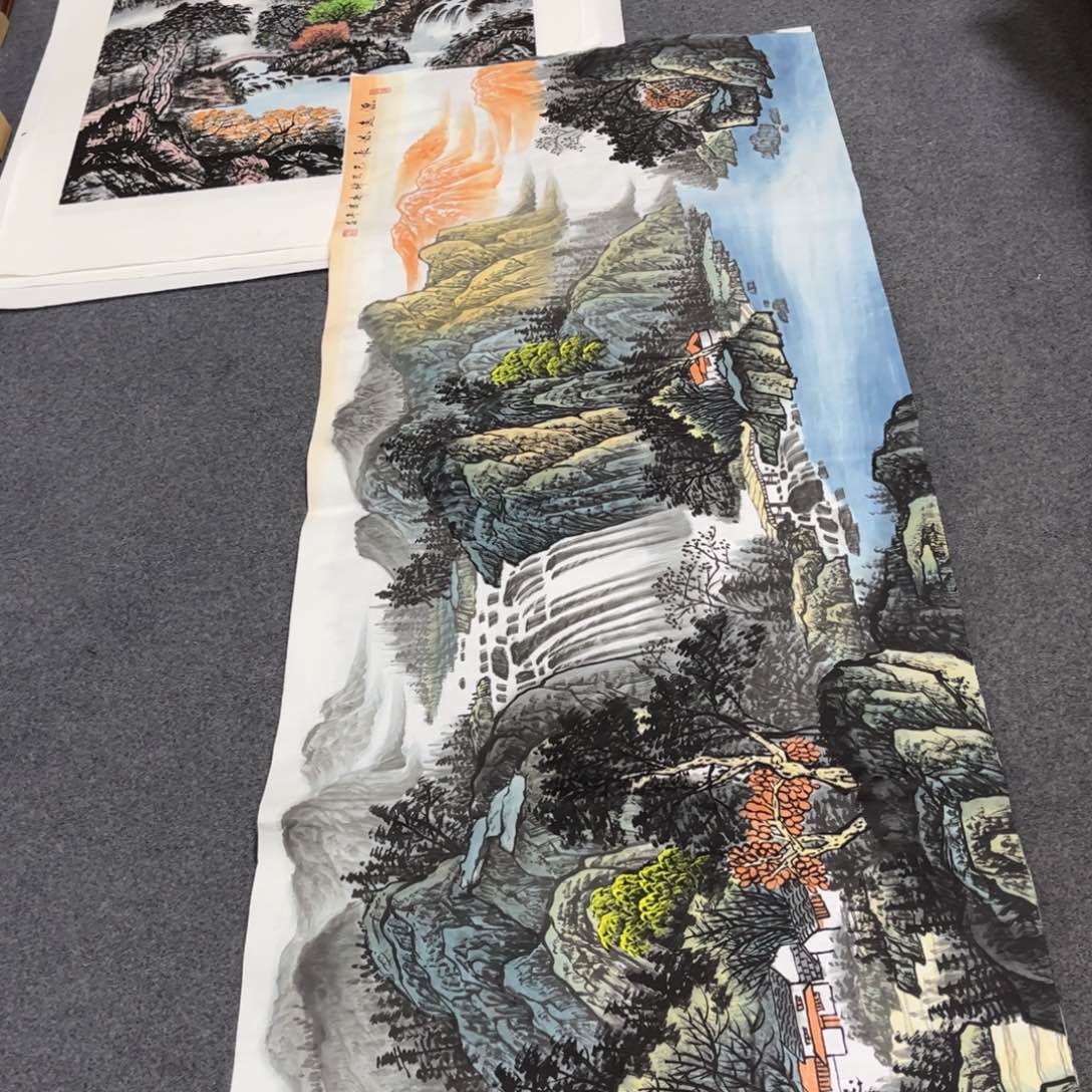 国画H精品国画作品