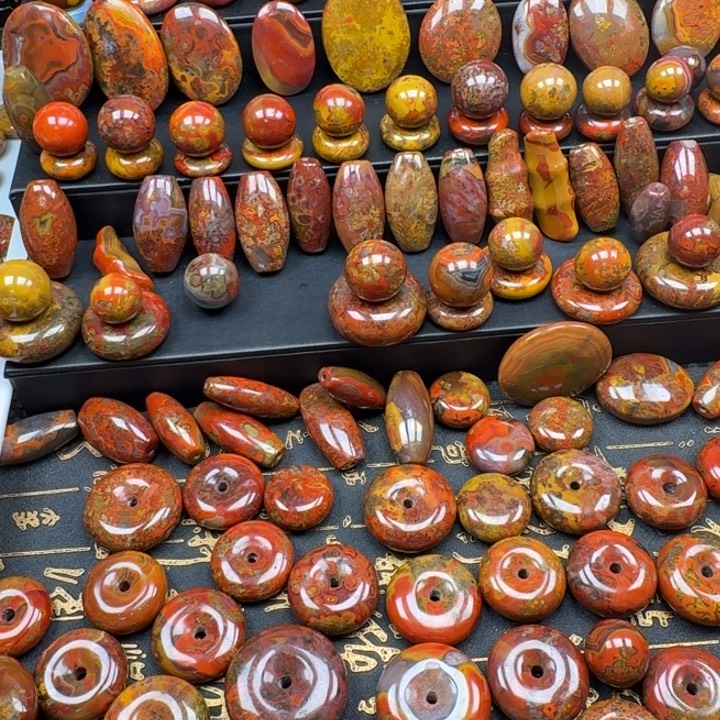 玛瑙/玉髓未镶嵌吊坠(不含链)