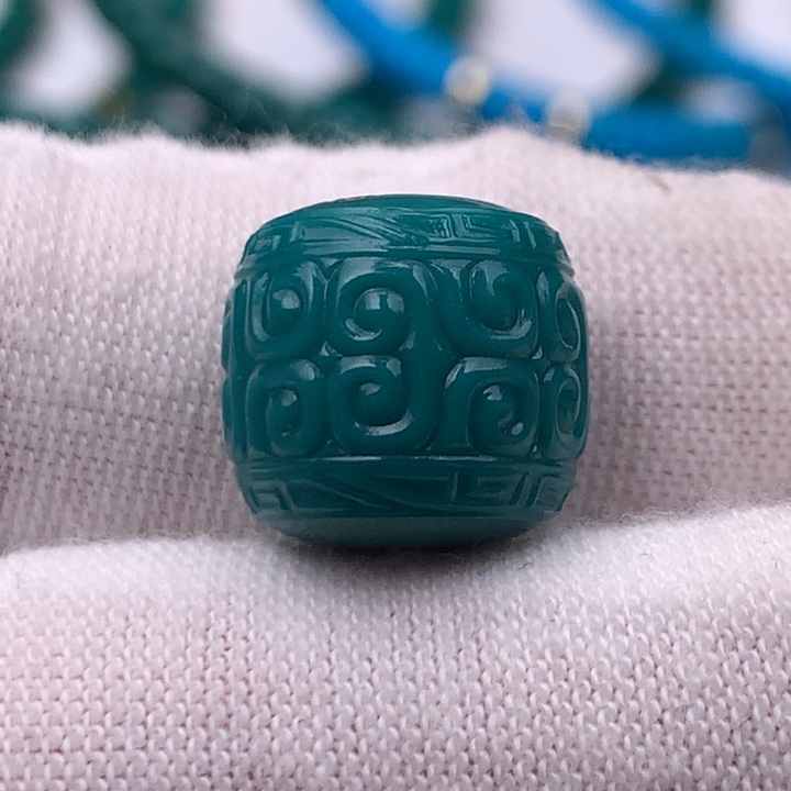 绿松石车挂未镶嵌