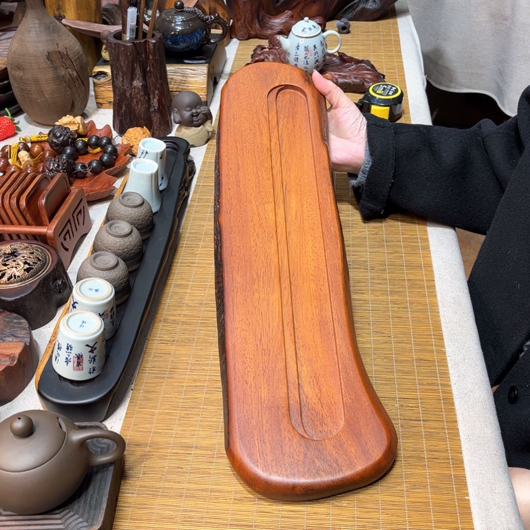 特价老挝花梨木随形杯架