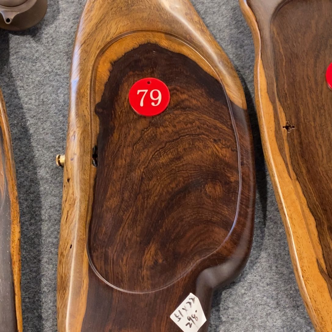 黑檀木自然随形茶盘51-22