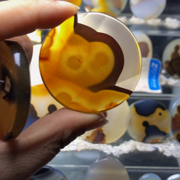 合金玛瑙/玉髓珠宝奇石109