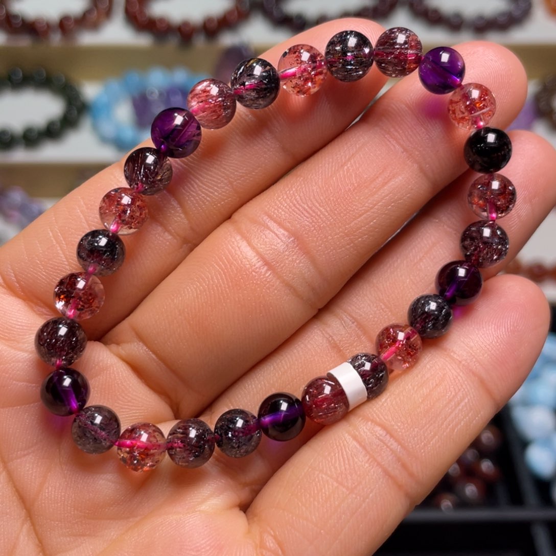 水晶手链未镶嵌超七手链