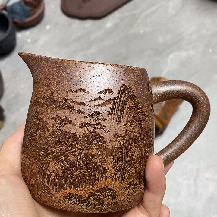 茶杯紫砂放漏111111111