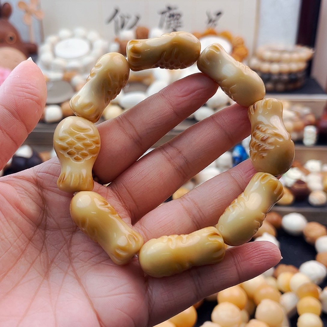 菩提根/象牙果吊坠烤鱼