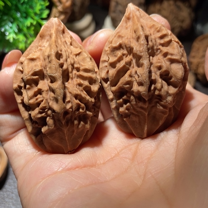 把件文玩核桃东北楸子小雪239