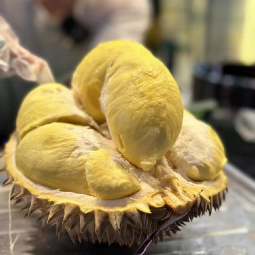 树熟金枕新鲜榴莲0.8斤核小金枕泰国