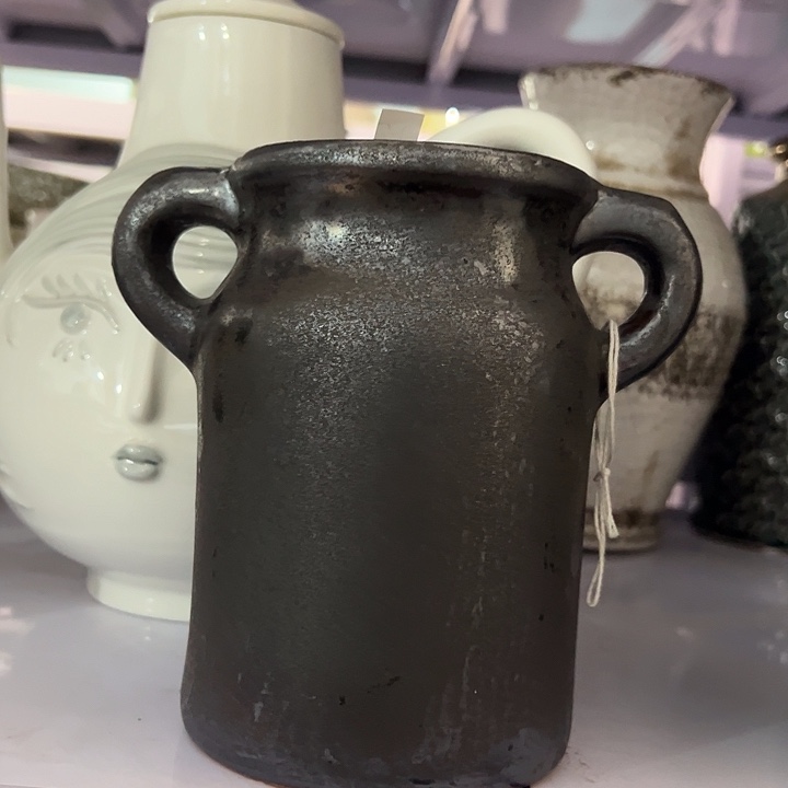 陶瓷陶瓷双耳花瓶花盆