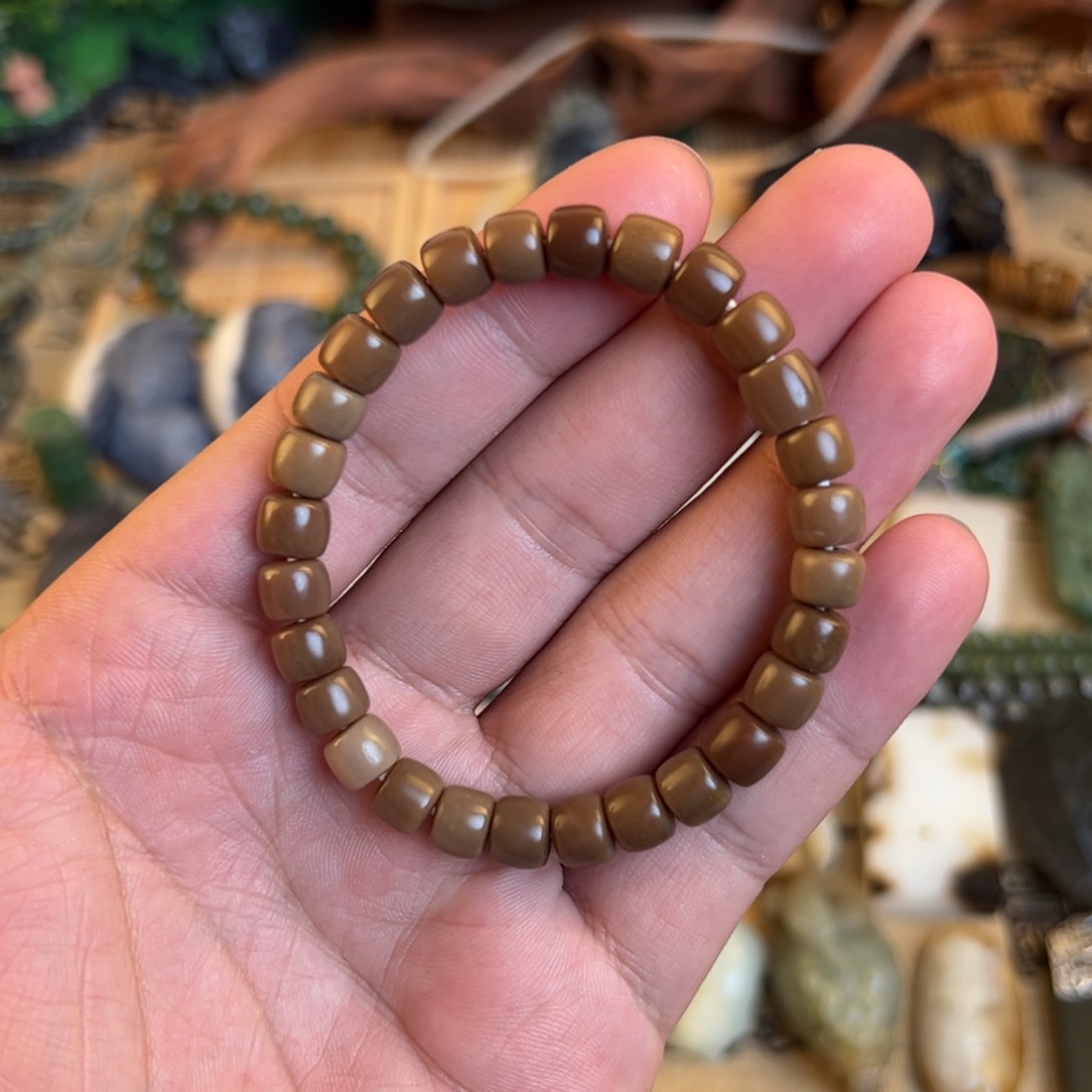 和田玉手绳未镶嵌