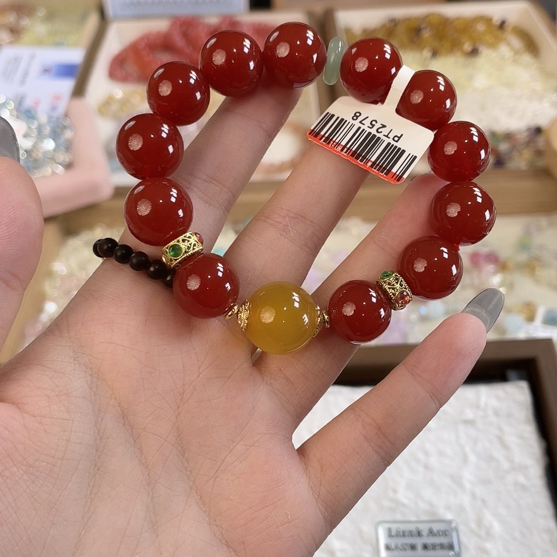 水晶手链未镶嵌多样性发货a116