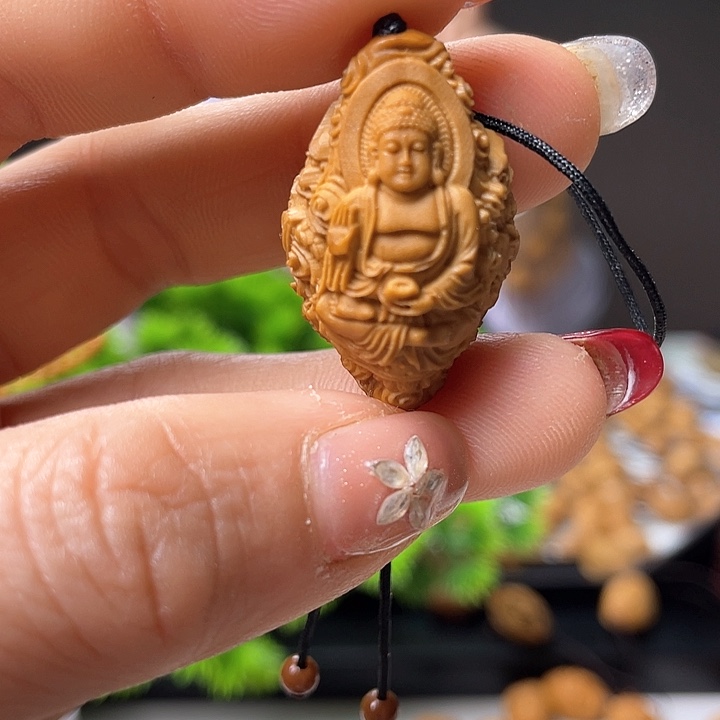 橄榄核吊坠橄榄核