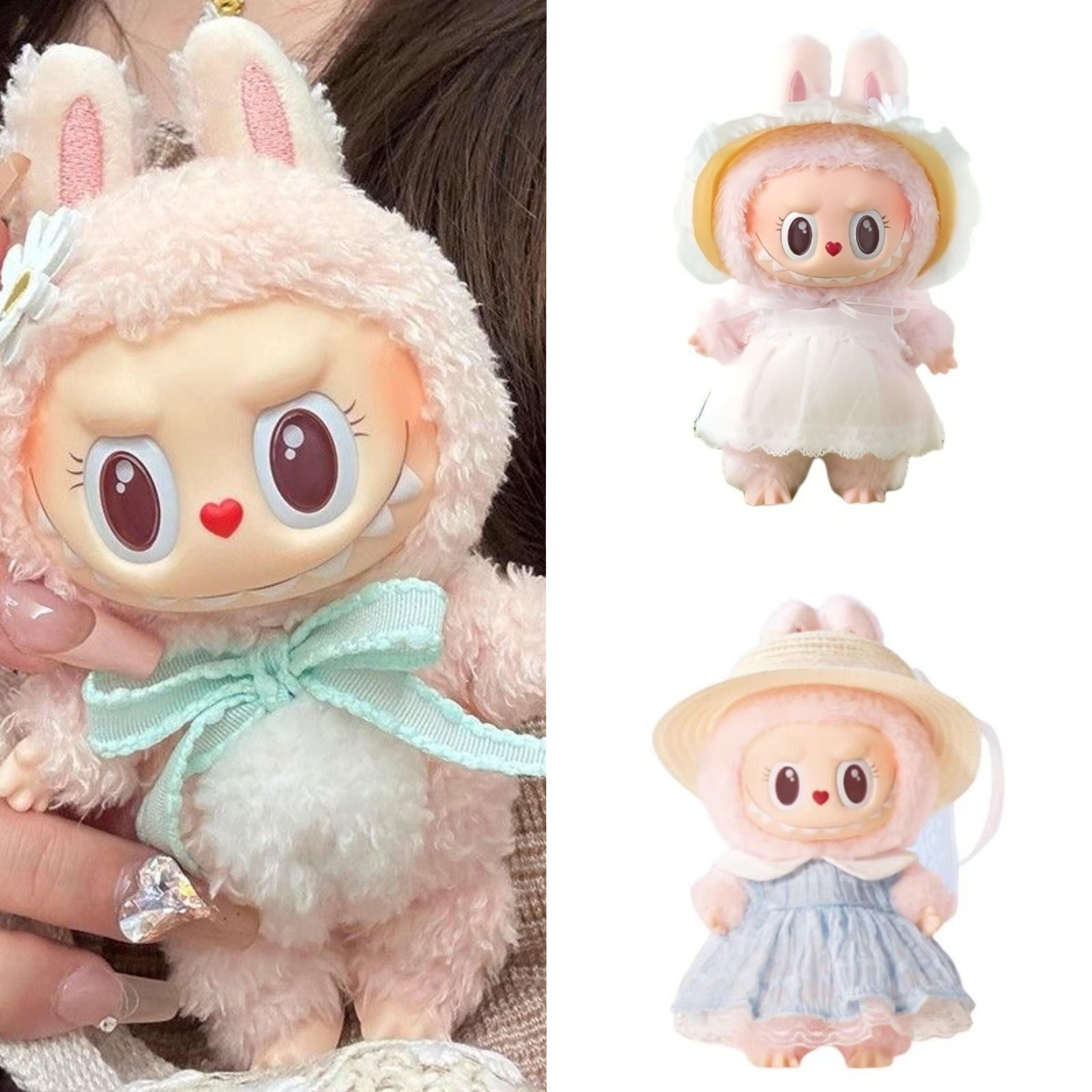 (国版)MOKOKO甜心公仔搪胶布偶娃娃女神烂漫礼物可爱包挂挂件