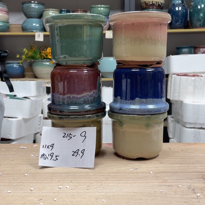 紫砂花盆多肉花盆微瑕9