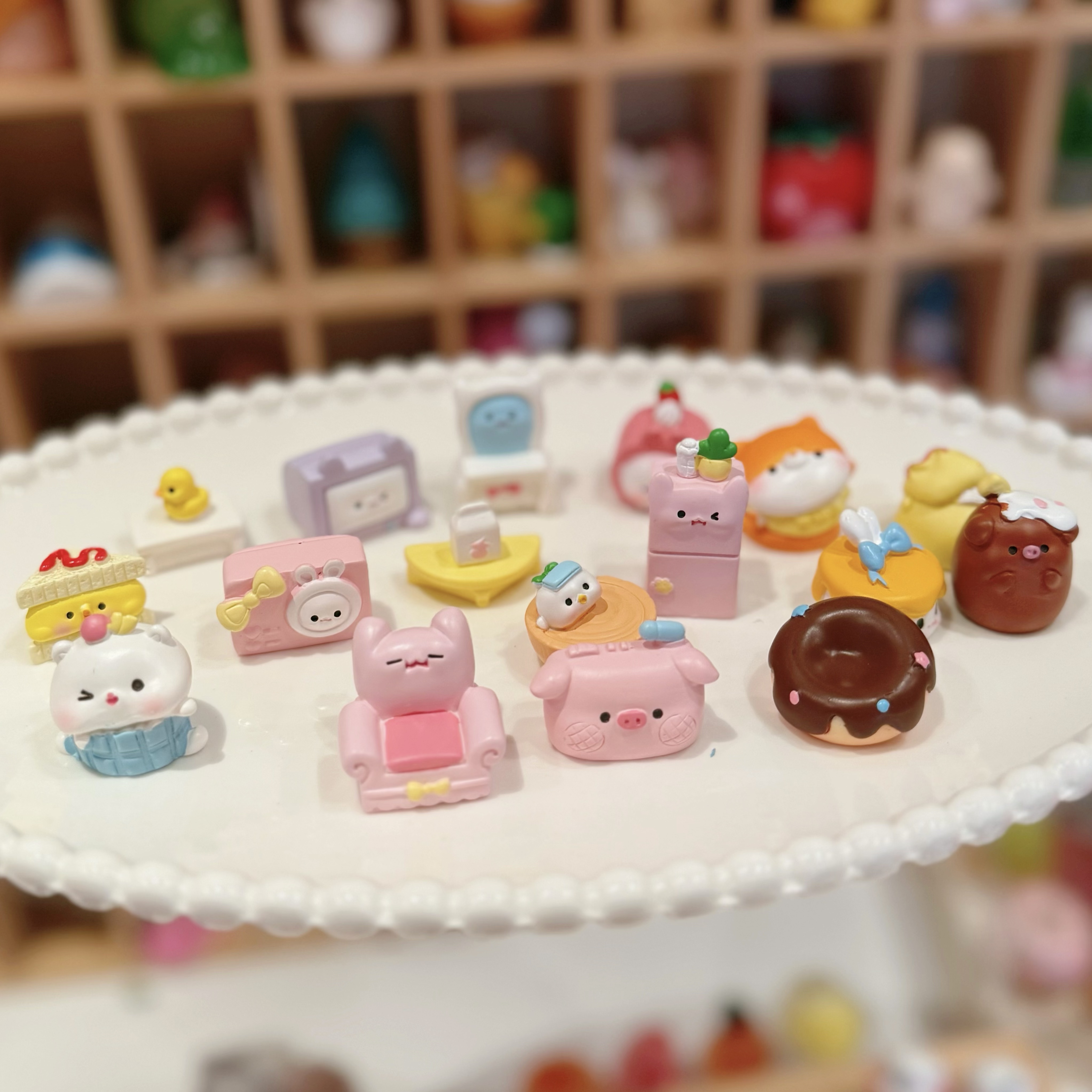 【食玩动物家具】立体桌面摆件DIY潮流摆件