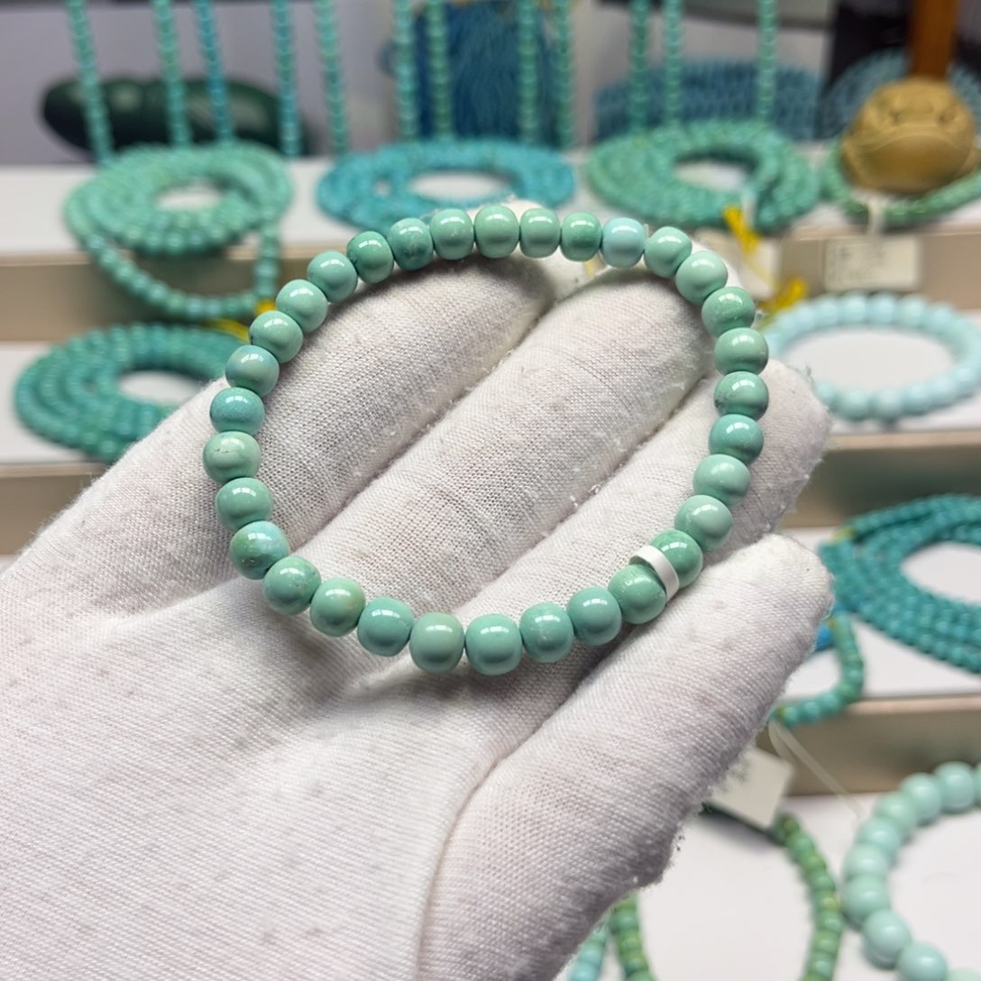 绿松石未镶嵌手链