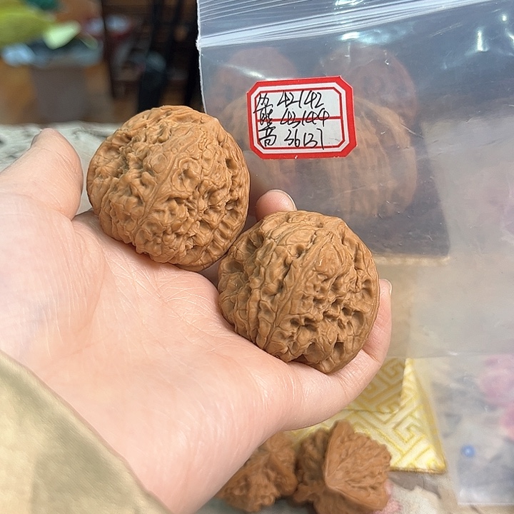 文玩核桃把件赵喜满南将石
