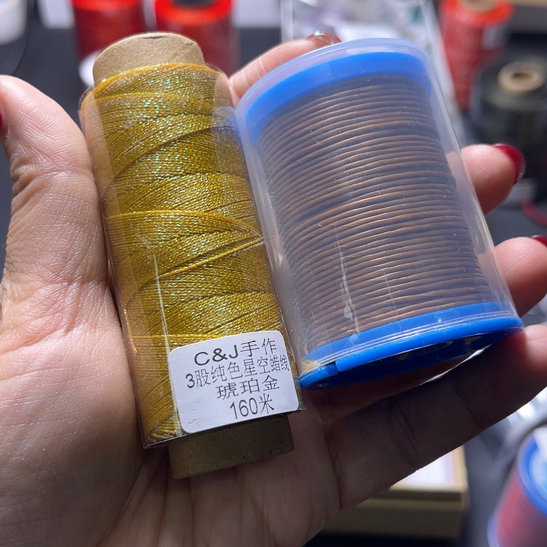 1.0高光泰蜡老金色➕3股琥珀金