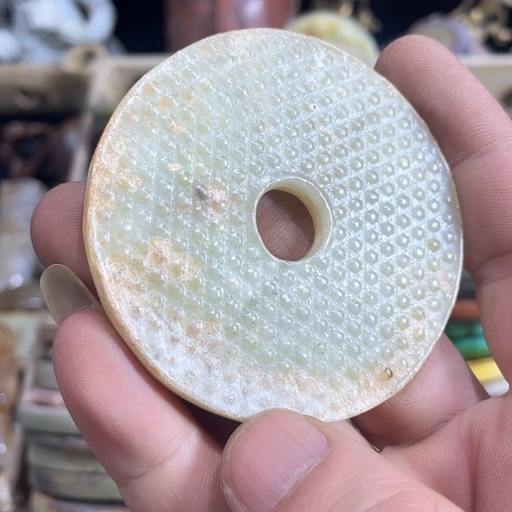 和田玉（糖玉）颈饰未镶嵌