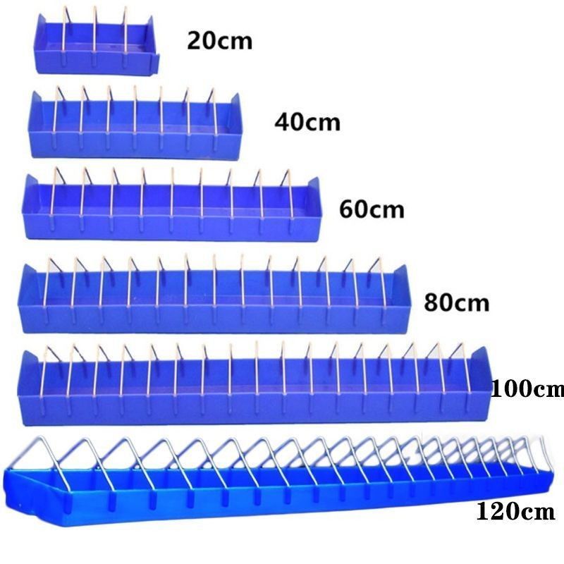 鸽子用品加厚塑料自动防撒食槽饮水槽